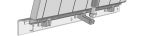Rail galvanisé à souder, à sceller ou à cheviller pour pont type PAR gegalvaniseerde om te lassen, schroeven of te verankeren in beton voor laadbrug