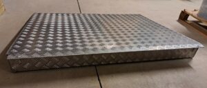 Aluminium laadplaat